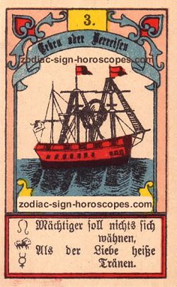 The ship, monthly Capricorn horoscope September