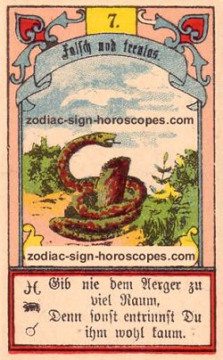 The snake, monthly Capricorn horoscope April