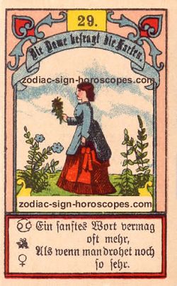 The lady, monthly Capricorn horoscope August